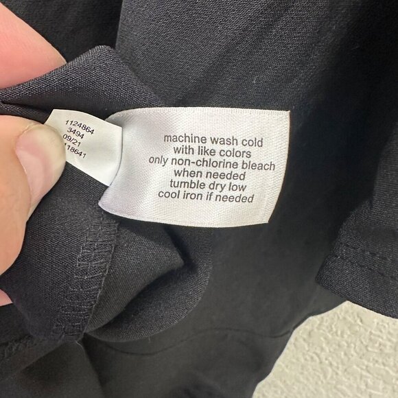 Lane Bryant Black Short Flowy Sleeve High Low Dress 1124864 Womens size 26 NEW - Picture 4 of 5